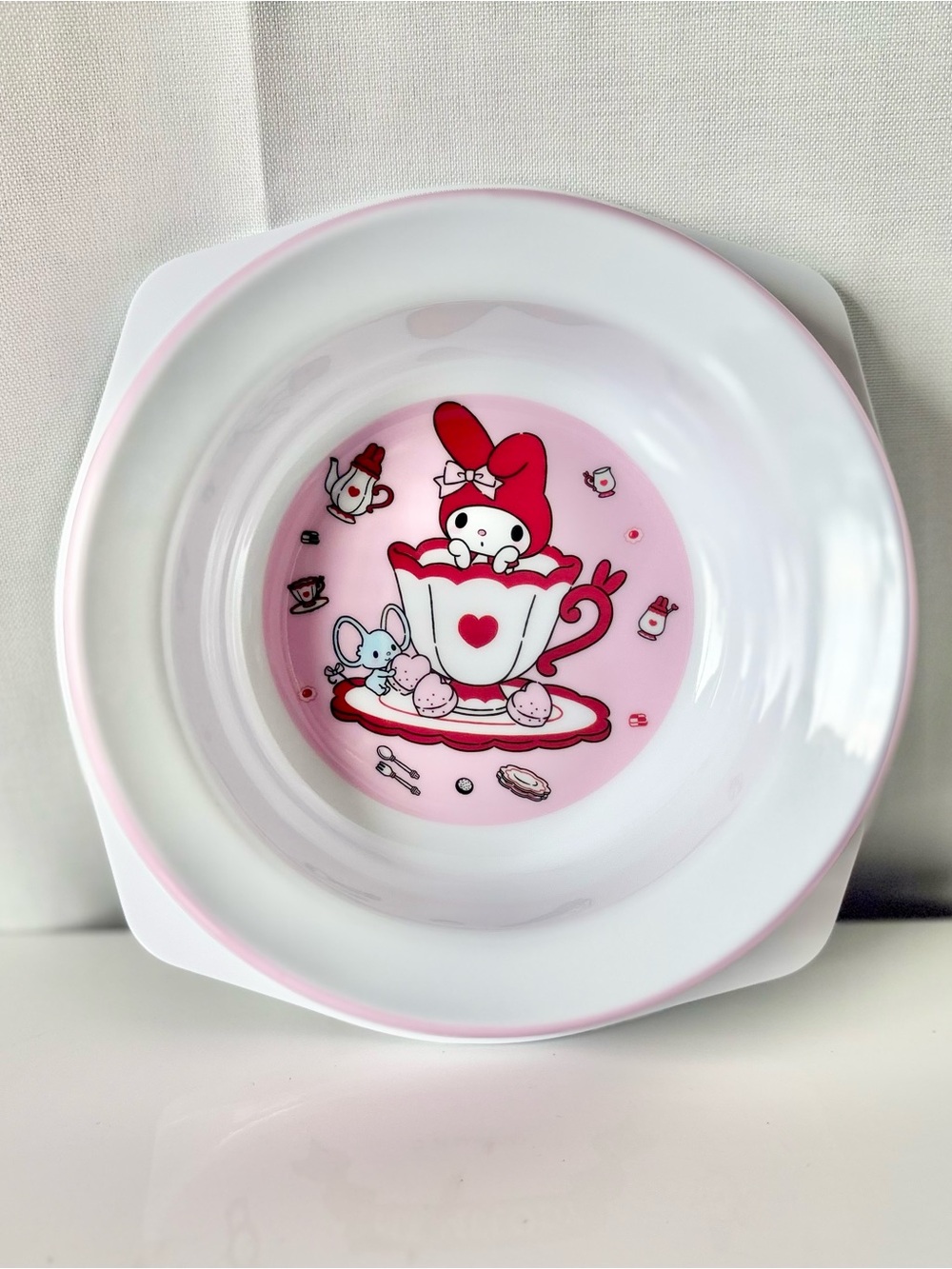 My Melody Kawaii Pet Food Bowl Water Bowl Dog Bowl Cat Bowl NWT Japan Exclusive